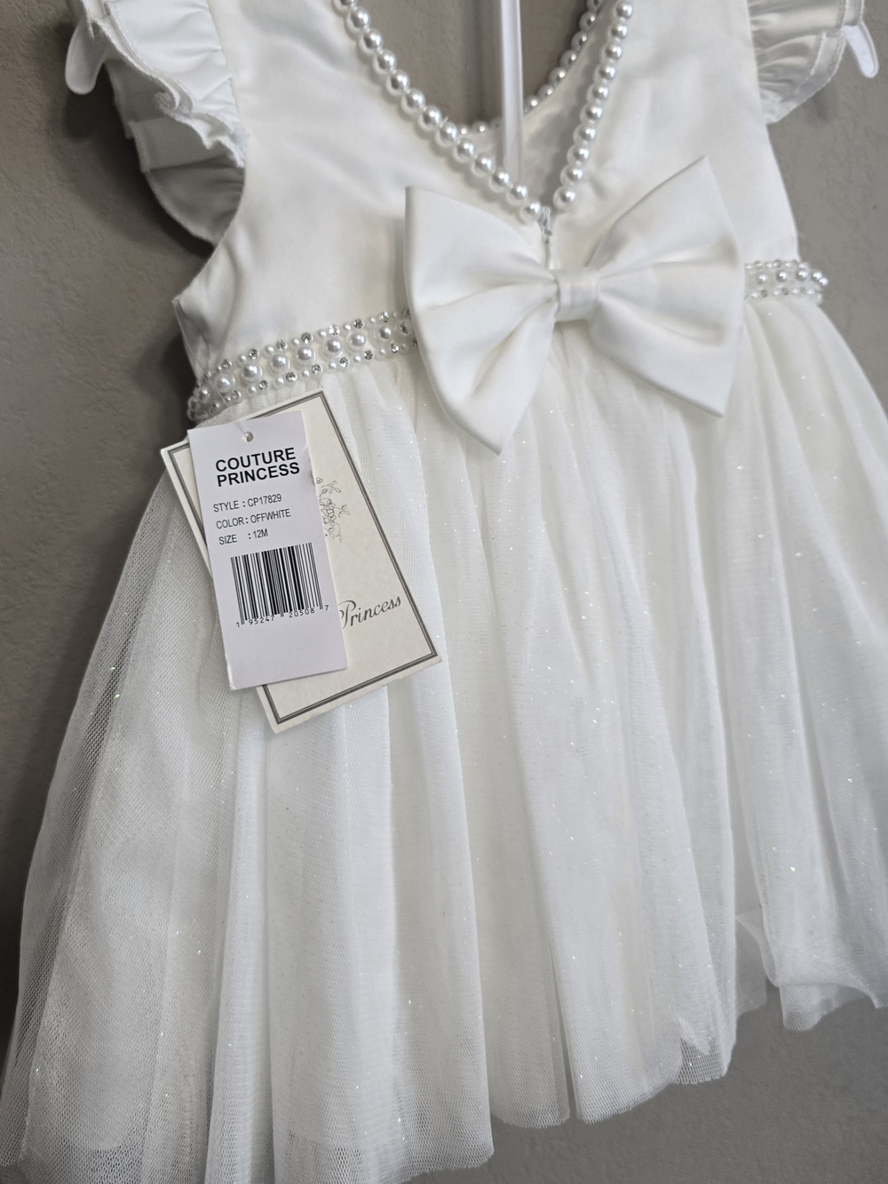 Couture Princess Off-White Girls' Dress